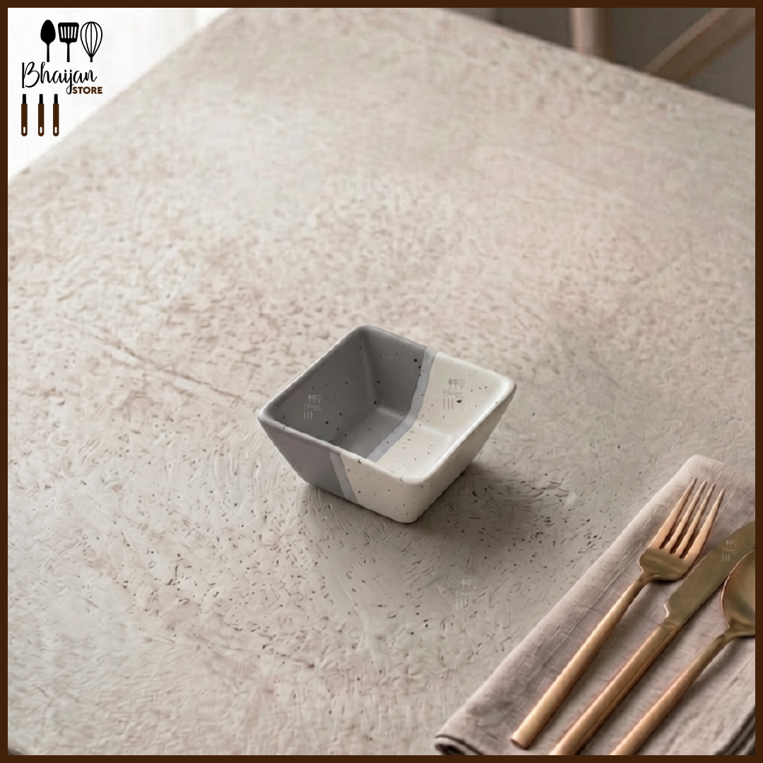 Ceramic Square Ramekin - 3 Inch