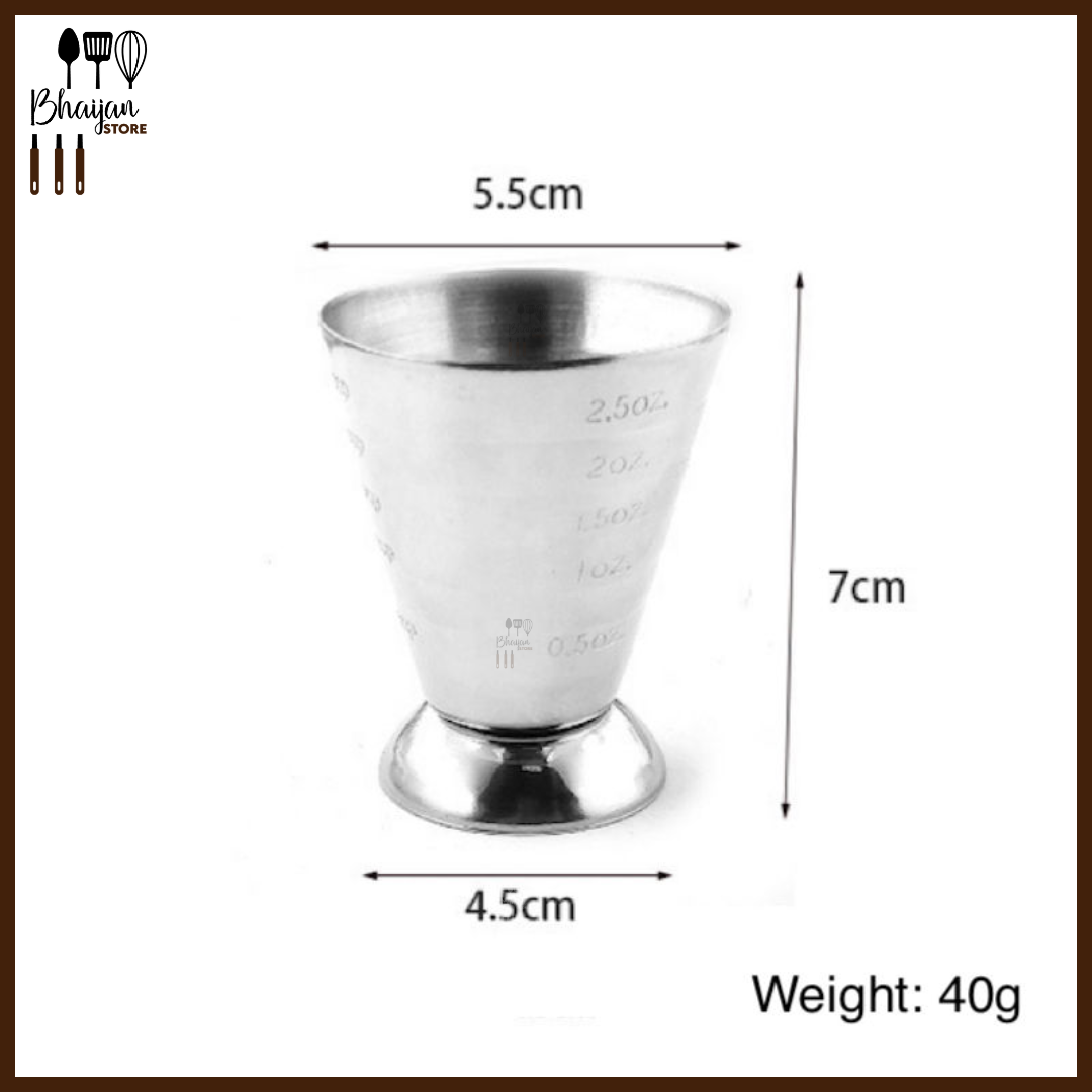 Stainless Steel Cocktail Measuring Jigger