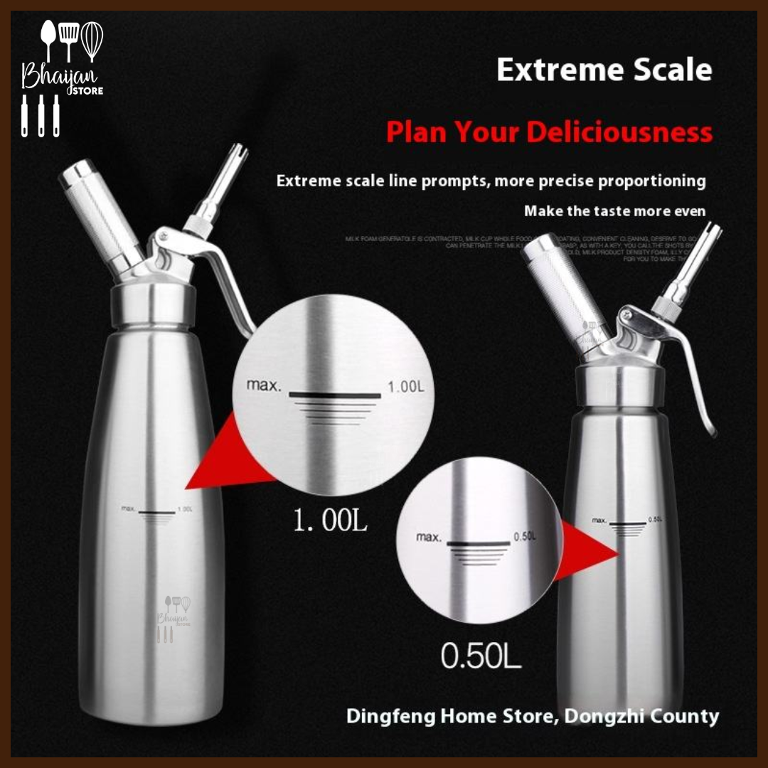 Stainless Steel Cream Whipper