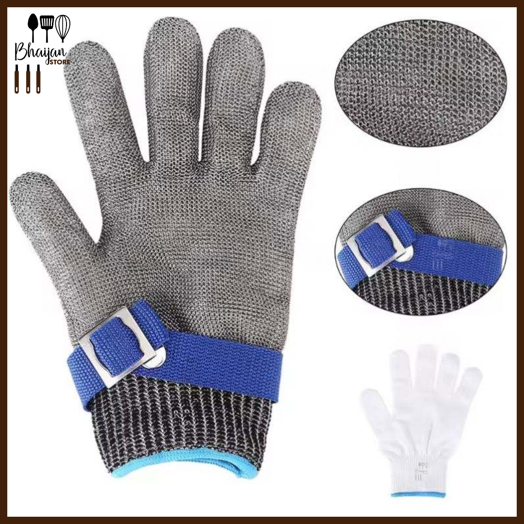 Stainless Steel Cut Resistant Glove