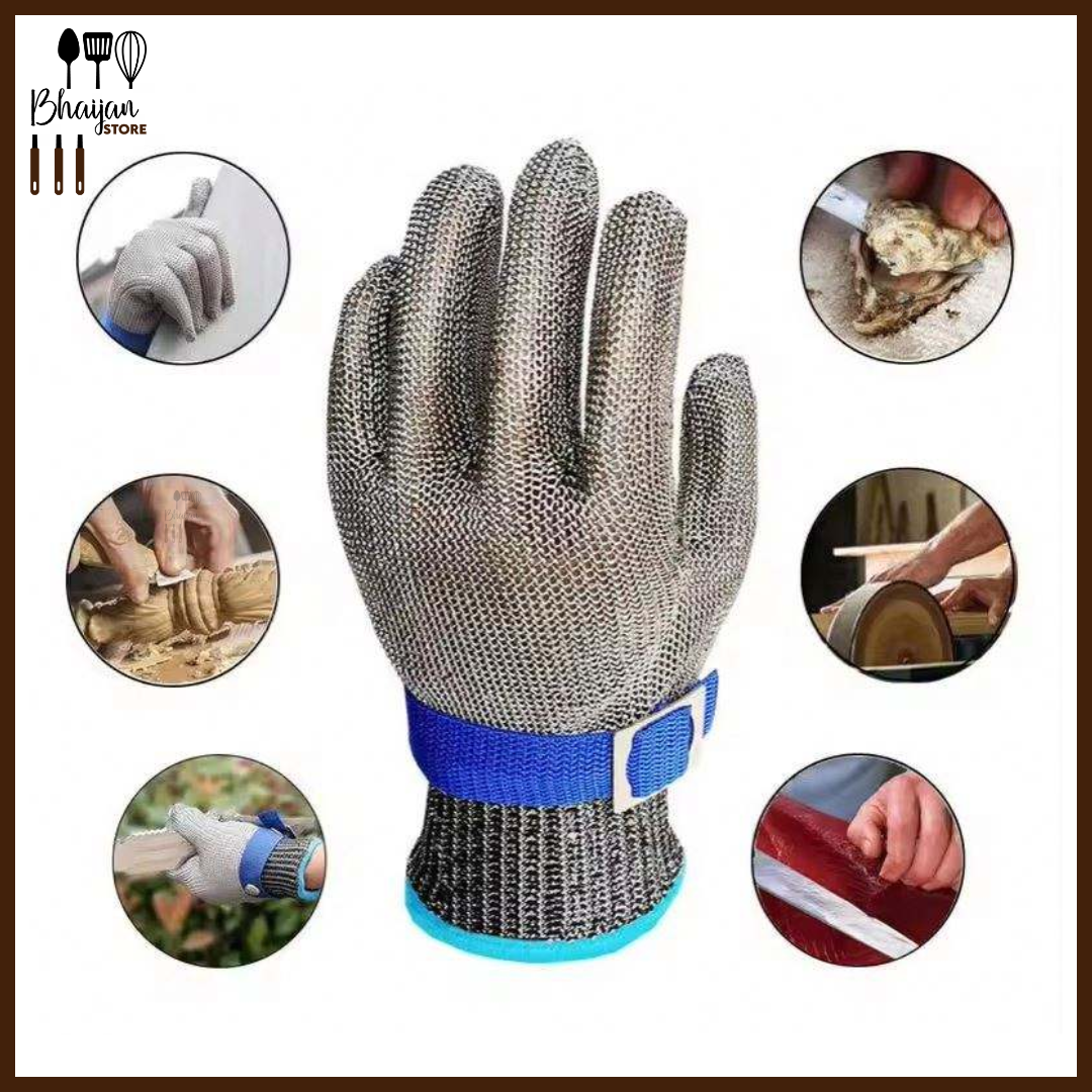 Stainless Steel Cut Resistant Glove
