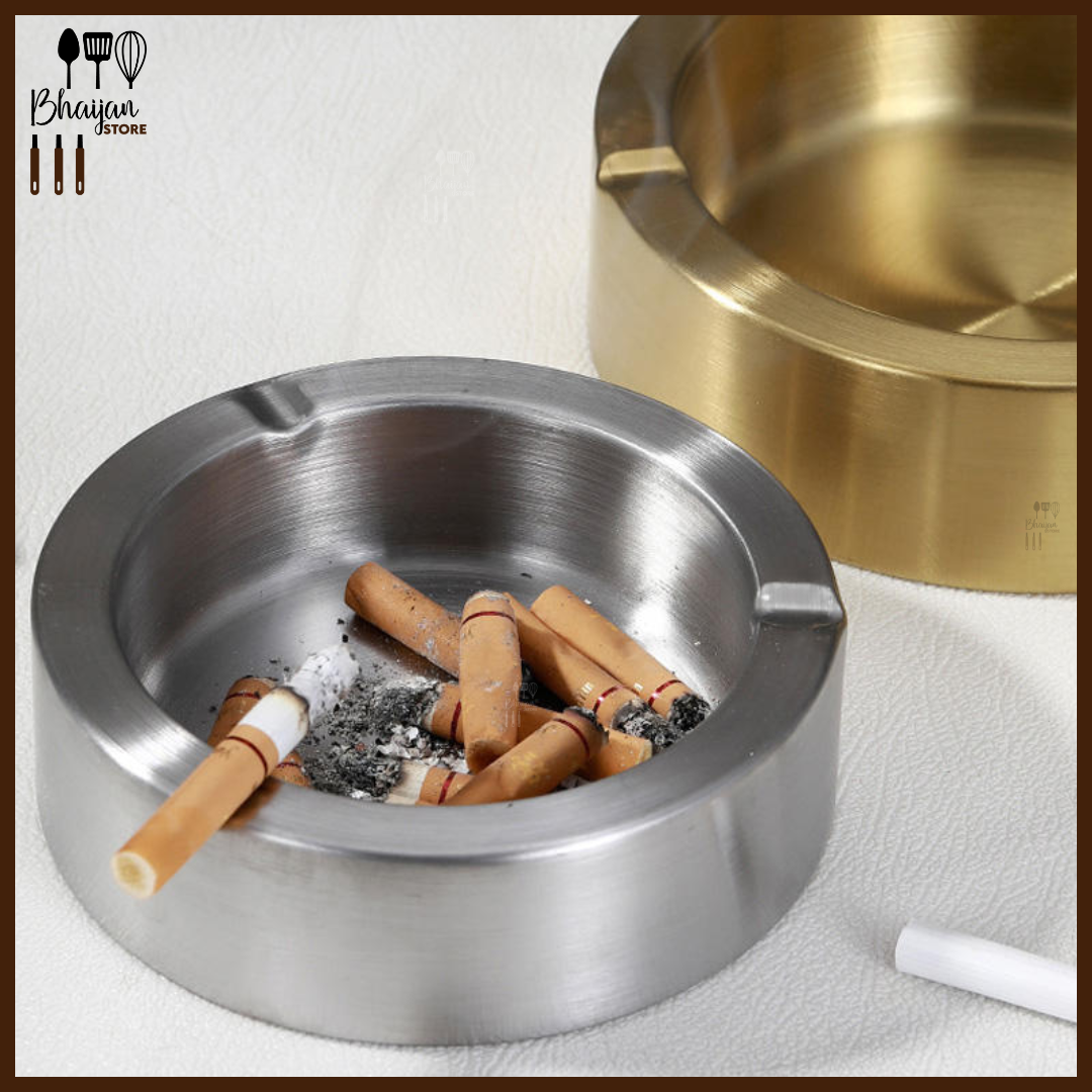 Stainless Steel Round Ashtray
