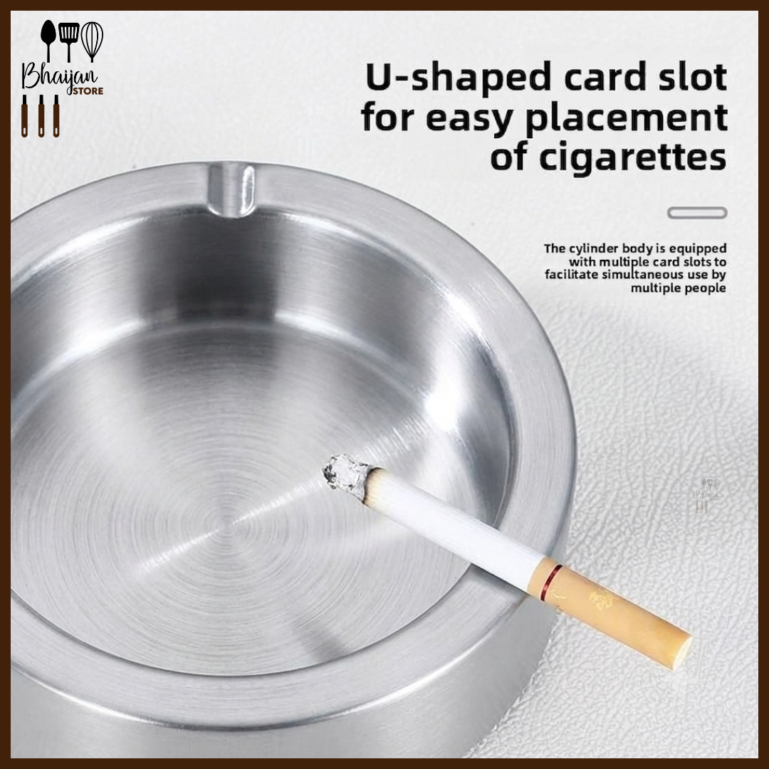 Stainless Steel Round Ashtray