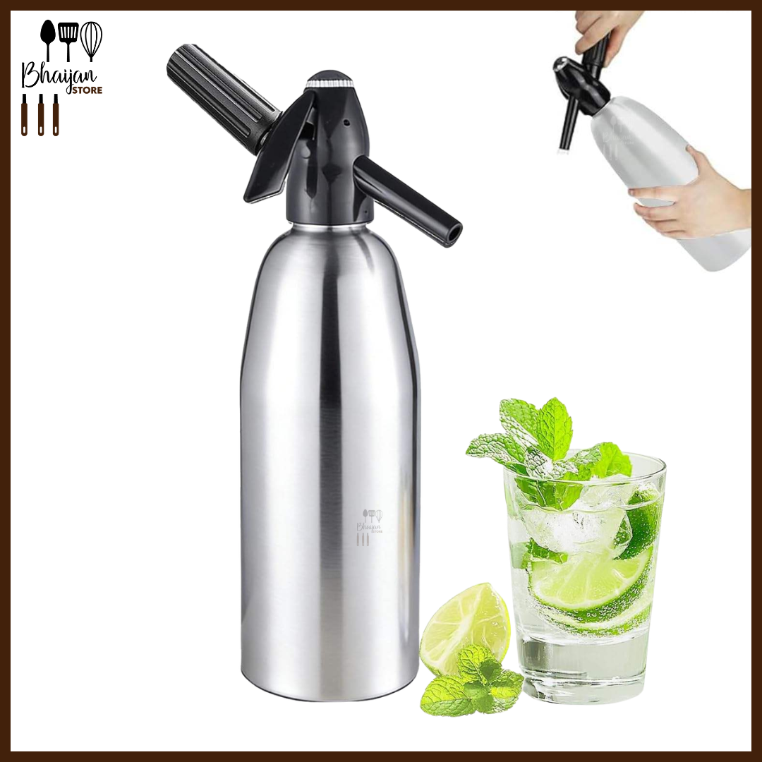 Stainless Steel Soda Dispenser 1000ml
