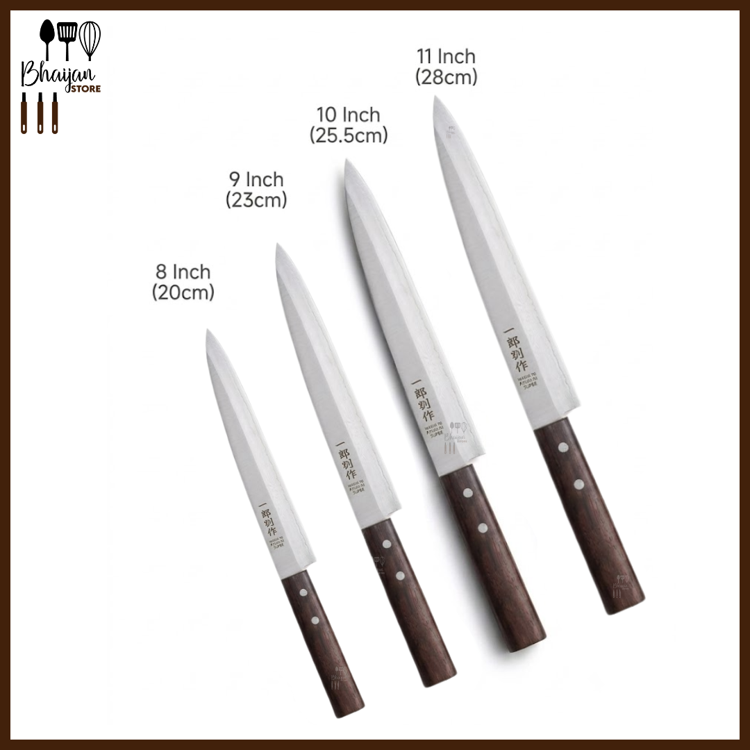 Japanese Chef Knife – Stainless Steel Sushi & Slicing Knife