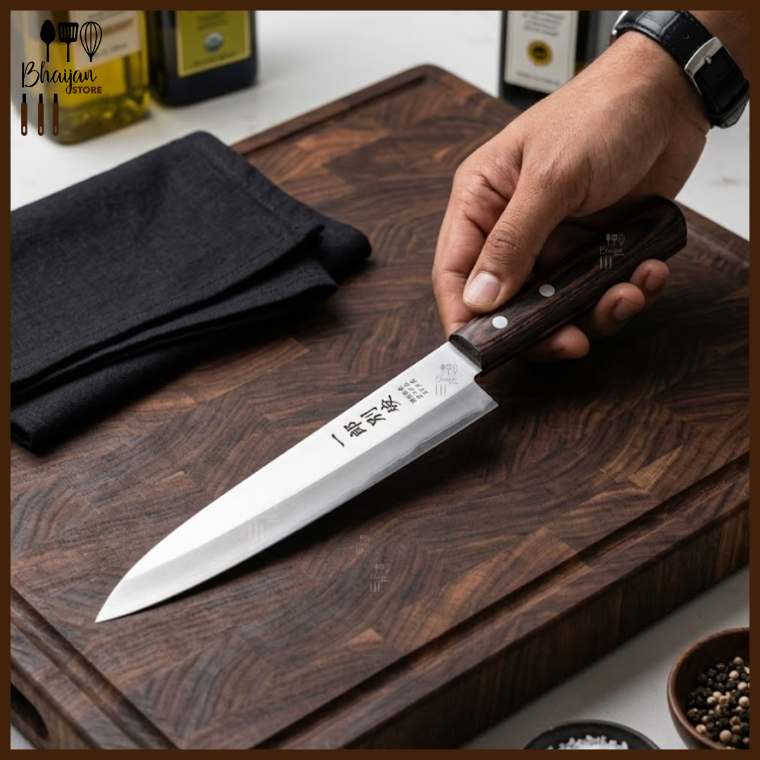 Japanese Chef Knife – Stainless Steel Sushi & Slicing Knife
