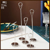Stainless Steel Table Number Holder Stand