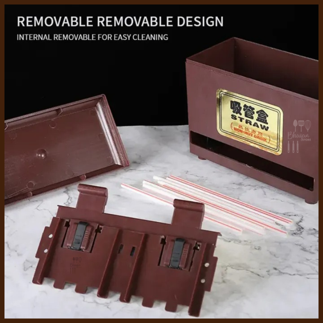 Commercial Straw Storage Box