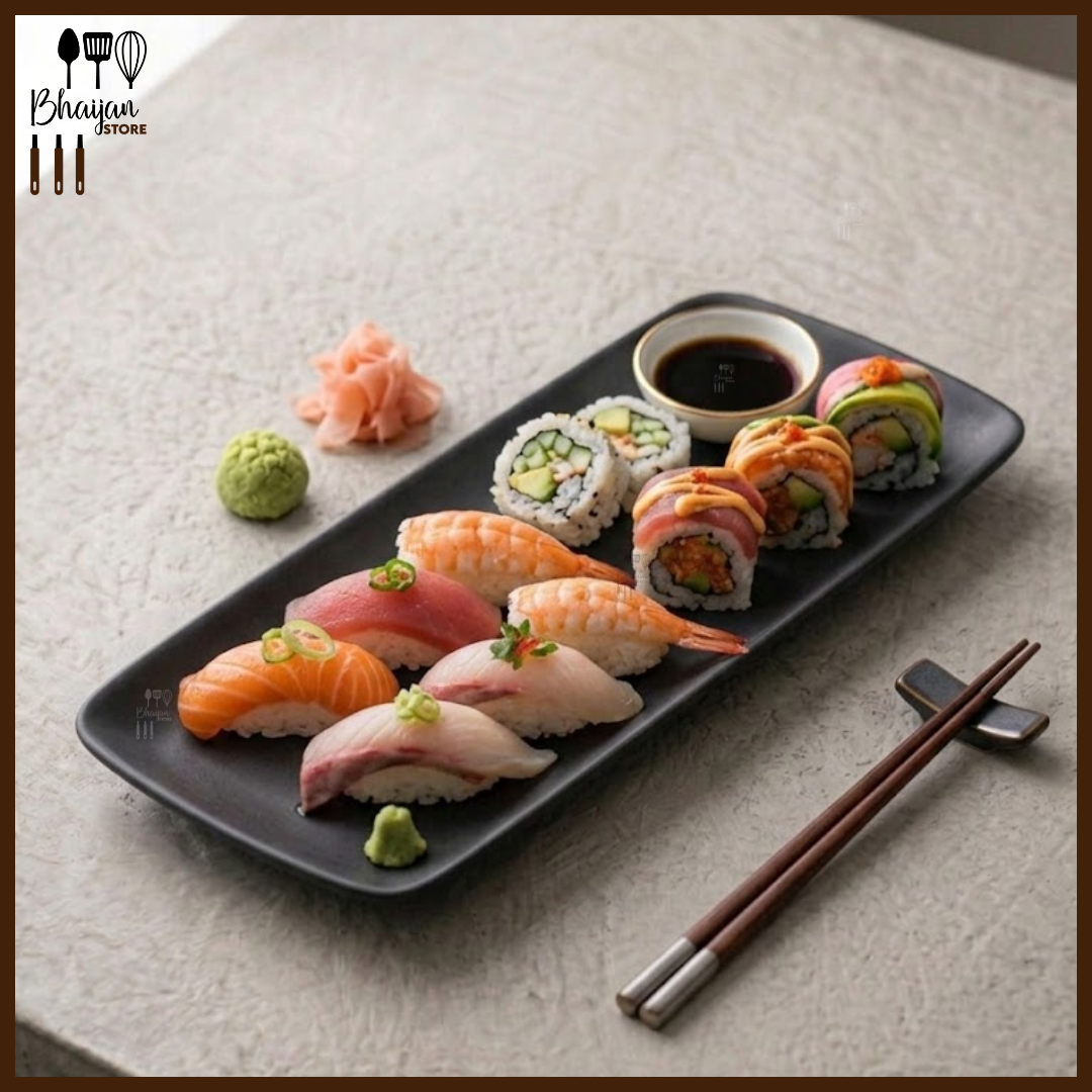 Ceramic Sushi Platter - 12 Inch