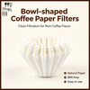 V60 Coffee Filter Paper – 2 Cup & 4 Cup Disposable Pour Over Filters