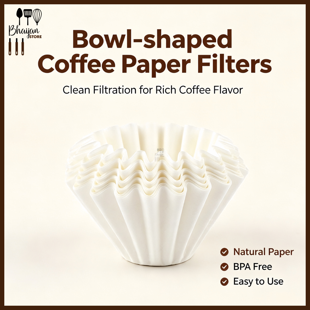 V60 Coffee Filter Paper – 2 Cup & 4 Cup Disposable Pour Over Filters