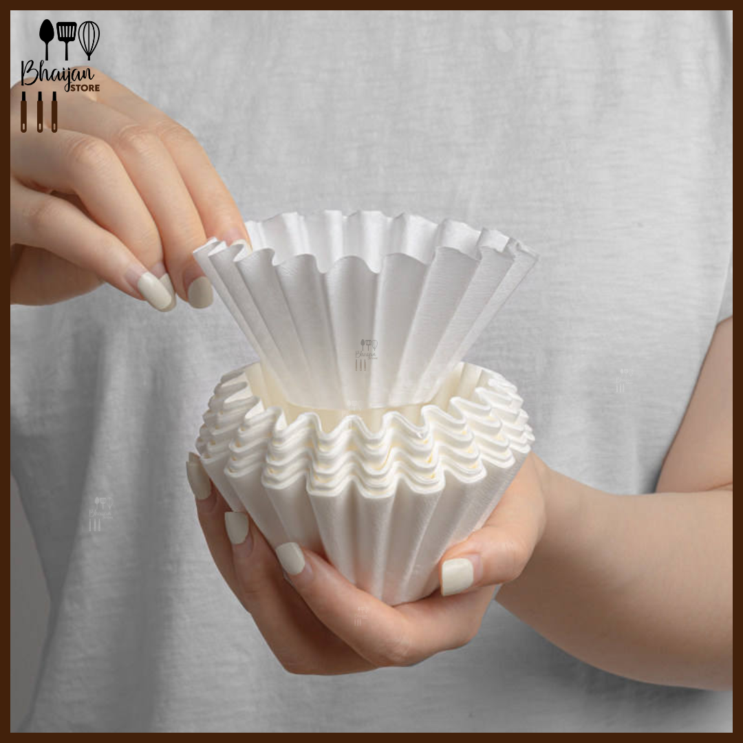 V60 Coffee Filter Paper – 2 Cup & 4 Cup Disposable Pour Over Filters