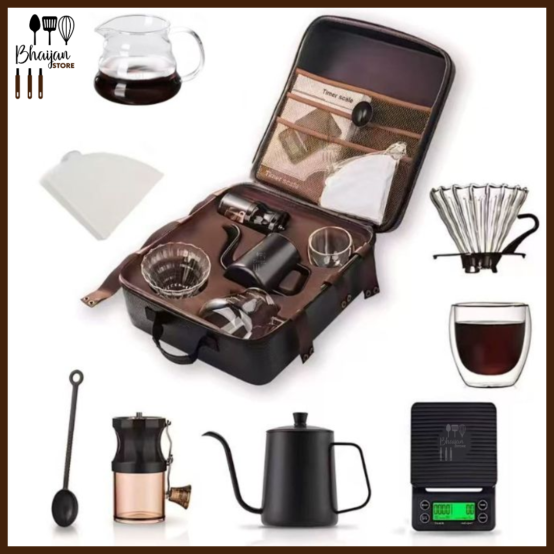 V60 Pour Over Coffee Travel Set
