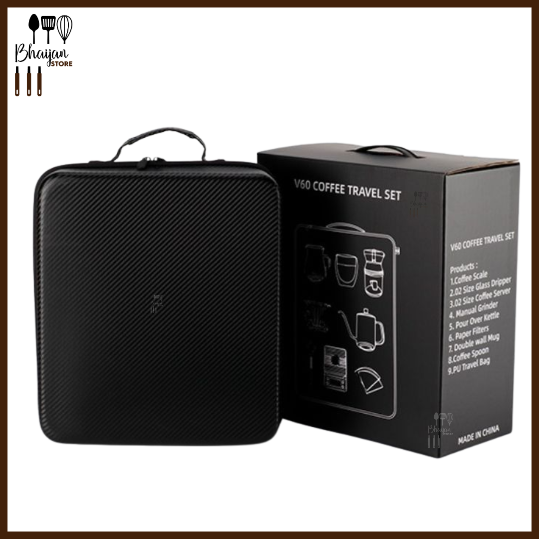 V60 Pour Over Coffee Travel Set