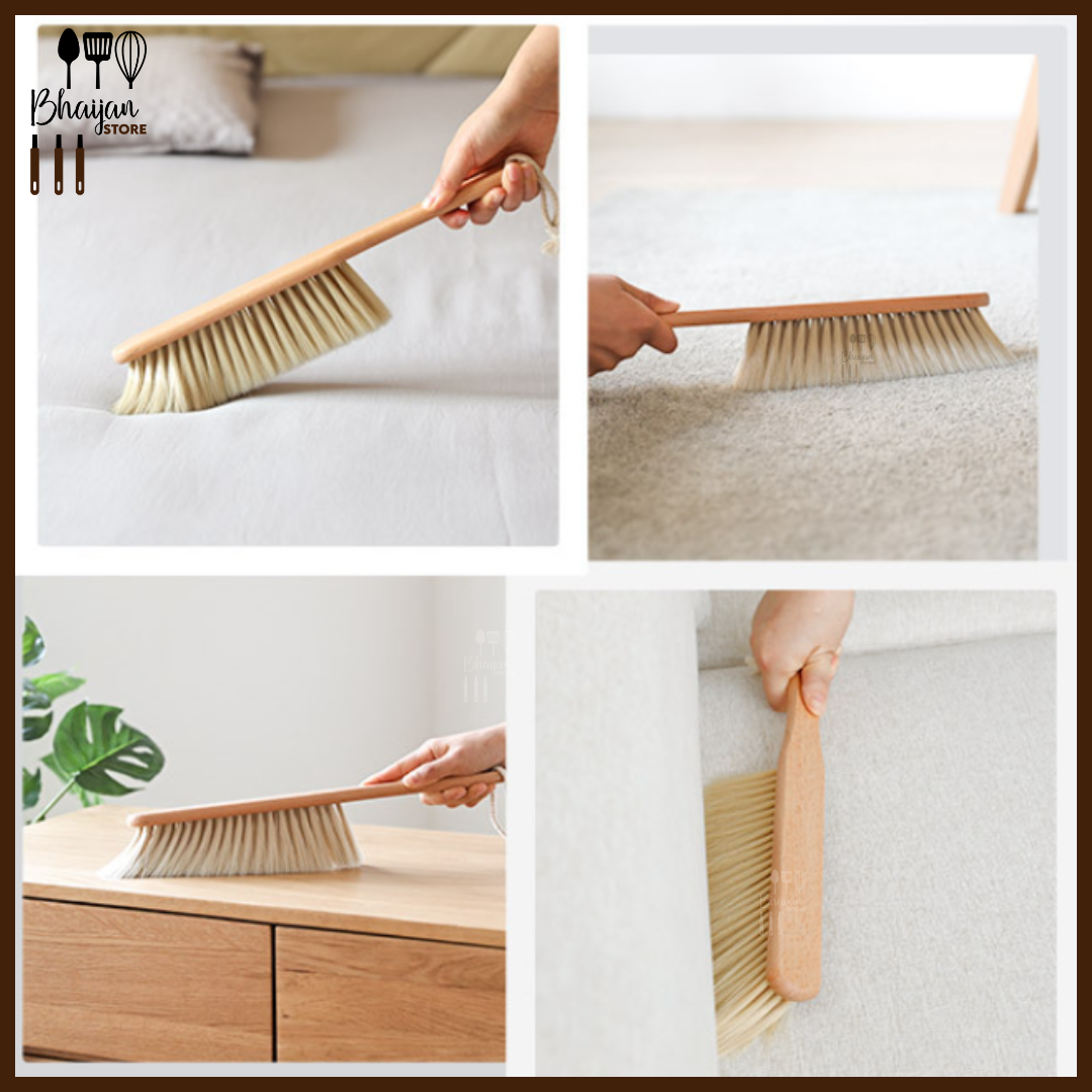 Wooden Soft Bristle Cleaning Brush