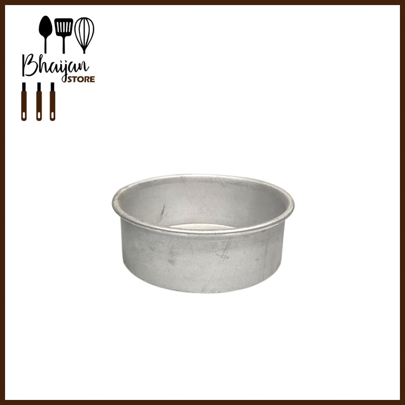 Aluminum Round Cake Pans (1.5 inch Height)