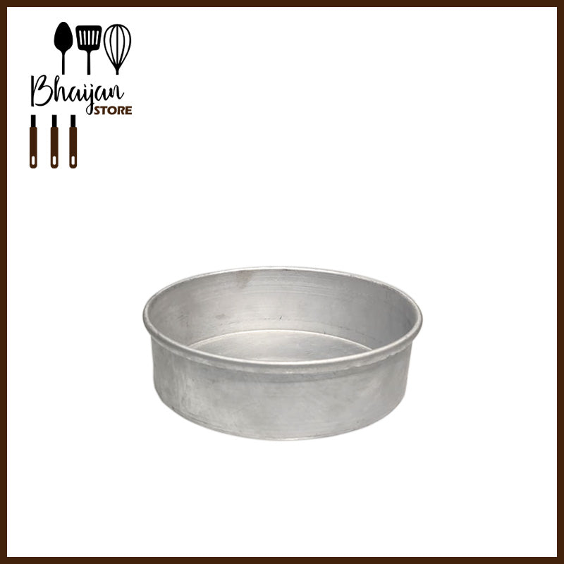 Aluminum Round Cake Pans (1.5 inch Height)