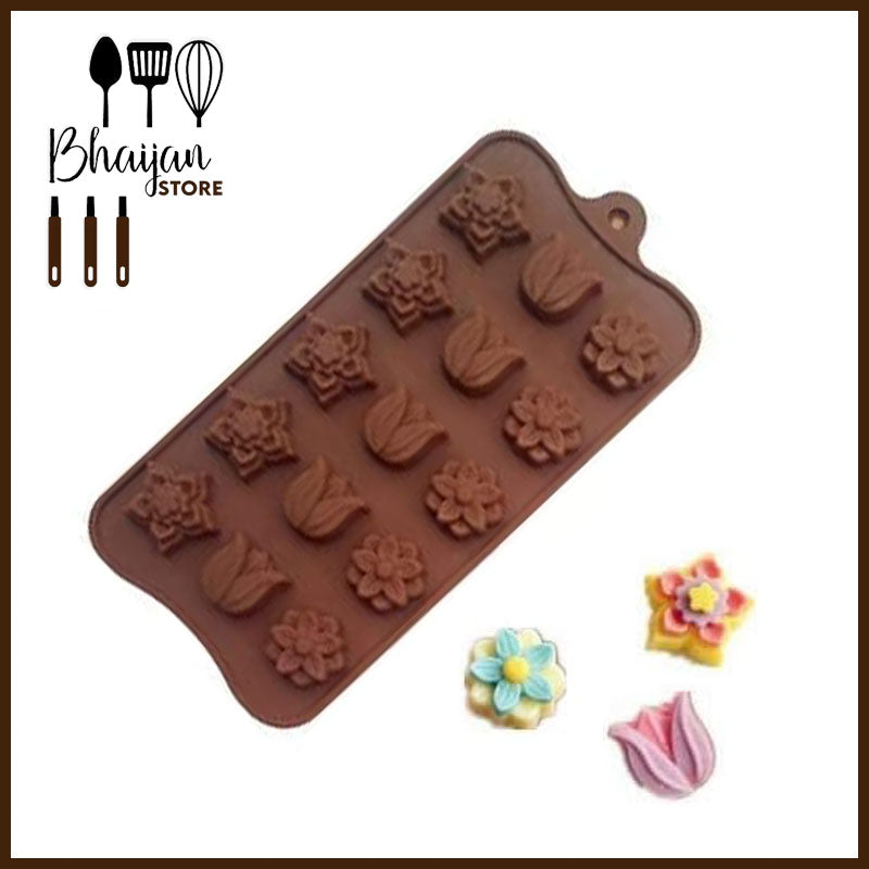 Mix Flower Chocolate Mold