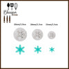 Mini Snowflake Plunger Cutter